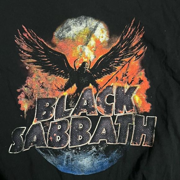 This Is The Beginning Of The End Black Sabbath 2016 Tour Shirt Size Large - Picture 2 of 4